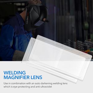 Lot de 2 lentilles grossissantes 2.0 dioptries pour casque de soudage, accessoire de protection oculaire, lentilles de correction 1.0/1.5/2.5/3.0 dioptries - Product Image 5
