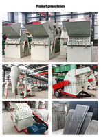 Broyeur à bois électrique industriel de Chine pour la fabrication de granulés de biomasse et de sciure de bois en poudre