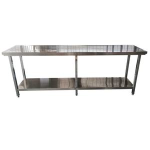 Table de travail industrielle d'acier inoxydable de pied carré de <span class=keywords><strong>bas</strong></span> prix d'établi d'acier inoxydable - Product Image 2