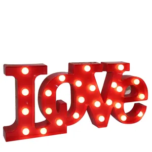 Vrolijk Kerst Lichtbord Indoor Decor Led Letters Licht Feest Bruiloft Home Bar Kerstdecoratie Tent Letter Light