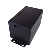 Boîtier de jonction en alliage d'aluminium anodisé IP54, fabrication OEM sur mesure, boîtier de commande pour module PCB électrique