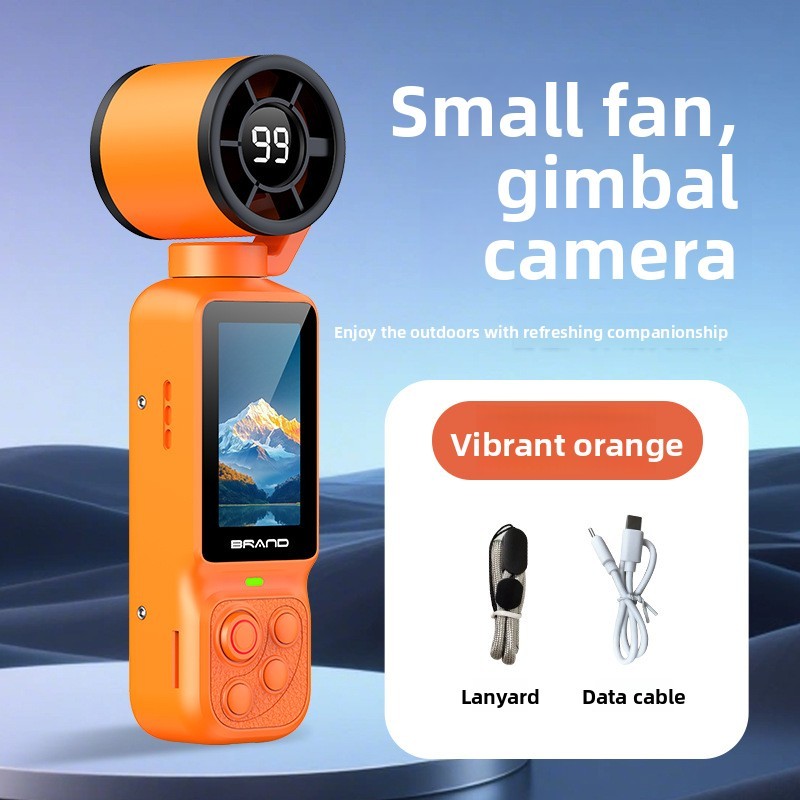 Vibrant Orange + Lanyard + Data Cable