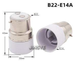 <span class=keywords><strong>Adaptateur</strong></span> <span class=keywords><strong>B22</strong></span> à <span class=keywords><strong>E14</strong></span> <span class=keywords><strong>douille</strong></span> d'ampoule de support de lampe - Product Image 3