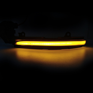 ไฟเลี้ยวกระจกมองข้างแบบไดนามิก LED สำหรับ Octavia 5E3 NL3 NR3 5E5 สีเหลืองอำพัน ไฟเลี้ยวแบบไหล - Product Image 6