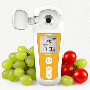 Sugar Digital Brix Refratômetro Auto Polarímetro Meter 0.0-55% Brix Faixa 3s Medição Bateria Recarregável para Frutas - Product Image 1