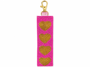 Sstringz Handmade Beaded Smiley Face Keychain Colorful Cute Bag Charm Custom <b>Gift</b> Accessory for Keys Backpacks and Handbags - Product Image 5