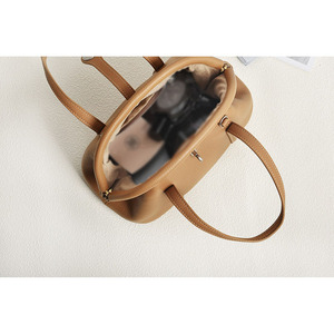 2026 New Full Grain Leather Dumpling Bag Women Luxury <b>Mini</b> Handbag Crossbody Shoulder Bag - Product Image 5