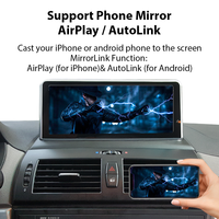 10.25 pouces Android voiture stéréo GPS Navigation lecteur multimédia avec contrôleur pour BMW X3 E83 2004-2010 DSP BT voiture Auto vidéo