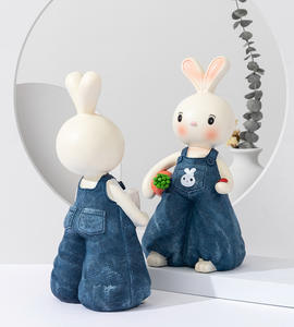 Décorations de <span class=keywords><strong>lapin</strong></span> mignon et créatif Witt, artisanat en résine de <span class=keywords><strong>lapin</strong></span> de dessin animé, décorations de <span class=keywords><strong>lapin</strong></span> de <span class=keywords><strong>navet</strong></span> de Pâques - Product Image 6