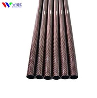 Tige de selle de piscine en Fiber de carbone, Tube conique pour vtt, 21.36x12.4, 21.4x11.8mm