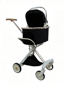 Carrinho de Transporte para Animais de Estimação Mamago 701 Dobrável com 4 Rodas em Liga de Alumínio para Cães e Gatos - Leve, Dobrável com Uma Mão, Capacidade de 15kg, Lavável e Aprovado para Companhias Aéreas - Product Image 3