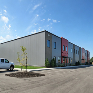 Edificio Modular de Acero Estructural Resistente a la Intemperie para Parque Logístico, Depósito Industrial Prefabricado de Alta Resistencia - Product Image 1