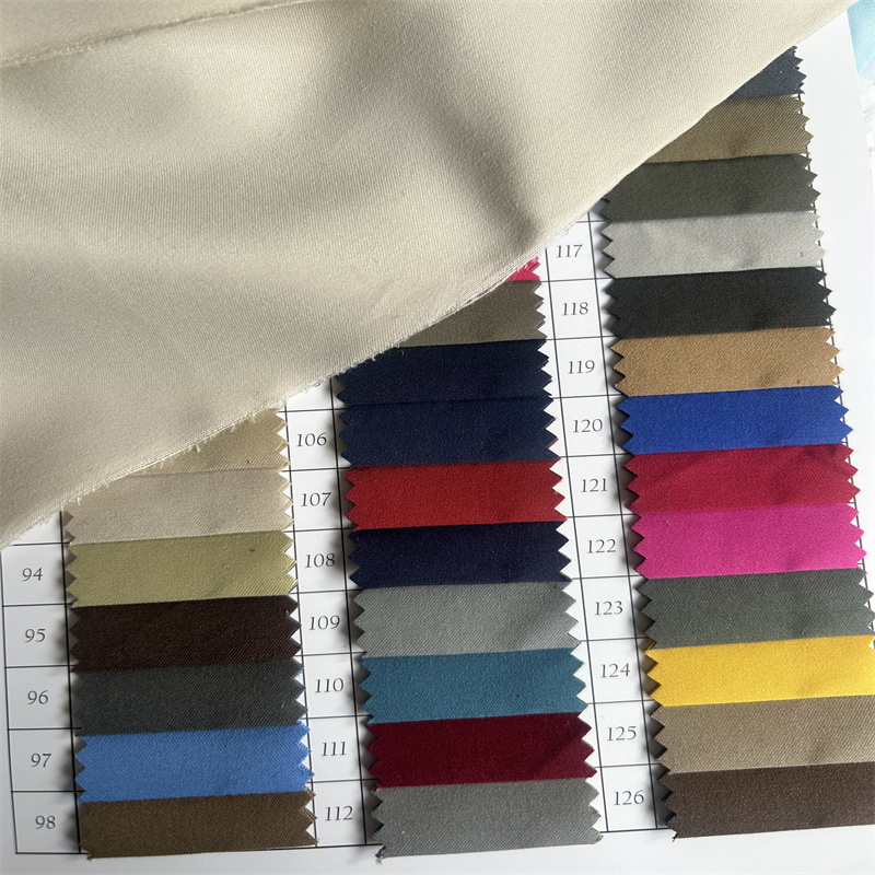 Recycling 100%Polyester Recycled Twill Microfiber Peachskin Fabrics