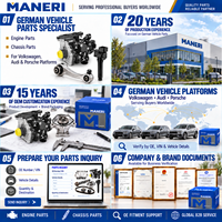 Vente en gros de segments de piston MANERI 94810393114 STD pour Porsche Cayenne Panamera S GTS Turbo 4.8L V8 M48, pièces de révision du moteur