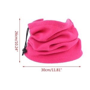 Cache-cou en polaire pour l'examen d'entrée à l'université, 30 cm, chaud, pour sports de plein air, accessoire d'hiver - Product Image 4