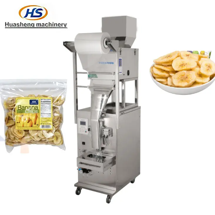 Tự Động Snack Cân Điền Máy Đóng Gói Thực Phẩm Giòn/Khoai Tây Chiên Popocorn/Plantain Chips Máy Đóng Gói