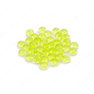 Ilan Abalorios Perline trasparenti gialle da 10 mm da 15 g per la creazione di gioielli - Product Image 2