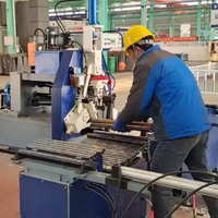 Machine à rouler les fils à haute efficacité pour le traitement des filets des tiges de vis d'échafaudage