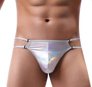 Débardeur et <span class=keywords><strong>string</strong></span> taille basse sexy en maille pour hommes, leggings de yoga à prix d'usine, collants et shorts à motifs imprimés - Product Image 4