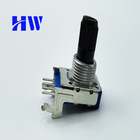 Potentiomètre vertical OEM d'usine 11 mm, axe isolé, 4 broches, linéaire rotatif A103k B103k, potentiomètre à vis
