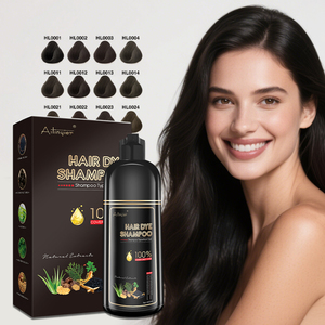 OEM-Shampooing teinture <span class=keywords><strong>pour</strong></span> <span class=keywords><strong>cheveux</strong></span> Black Magic, meilleure formule naturelle d'extrait de plante, matière plastique <span class=keywords><strong>pour</strong></span> usage domestique - Product Image 6