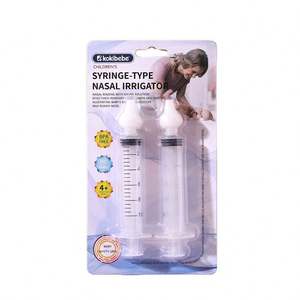 Jeringa Profesional para Irrigación Nasal de Bebés con Material PP, Limpiador Nasal Portátil para Bebés para un Uso Más Seguro - Product Image 1
