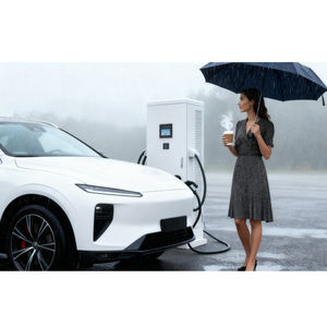 ที่ชาร์จในรถยนต์สถานีชาร์จรถยนต์พลังงาน60kw ชาร์จเร็ว120kw 320kw 240kw 160KW พร้อมหน้าจอ LCD - Product Image 2