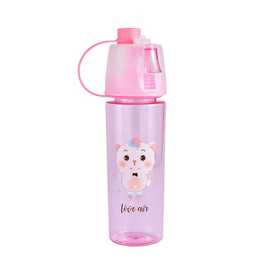 Wholesale Custom LOGO 600ML Climbing Cold Drinking Cup Plastic <b>Mist</b> <b>Spray</b> <b>Bottles</b> Outdoor Sports Plastic <b>Spray</b> Water <b>Bottle</b> - Product Image 6