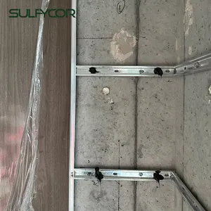 Sulfycor 5mm 8mm Hot Selling PVC/Melamine Paper Laminated MGO Decorative Wall Cladding Panel Sanded Magnesium Cement Board