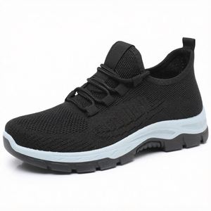 Zapatos Casuales de Moda Transpirables para Mujer, Ligeros, con Suela Suave, Malla Exterior, Cierre de Cordones y Suela de Goma para Primavera - Product Image 1