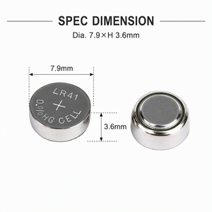 200 Stück AG3 <span class=keywords><strong>LR41</strong></span> <span class=keywords><strong>392</strong></span> 1,5V Alkaline Knopfzellenbatterien für Auto, Spielzeug und Uhren - Product Image 2