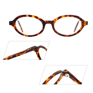 Basic Classic Round <strong>Frame</strong> Optical Glasses for Women and Men <strong>Miu</strong> Acetate Temples Retro Style Eyewear Luxury Glasses - Product Image 2