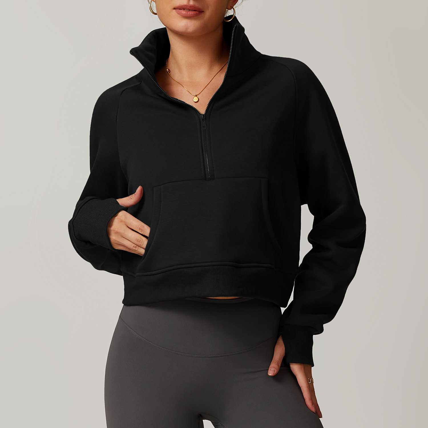 Sweatshirt-Black