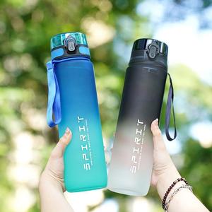 Summer New Large Capacity Sports Water <b>Cup</b> <b>Plastic</b> Anti-fall Outdoor Portable Space <b>Cup</b> Student Fitness Water <b>Cup</b> - Product Image 1