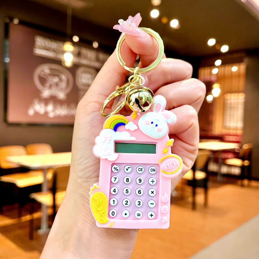 Lapin rose informatique-bonne chance