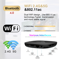 Venta Caliente TV98 ATV Set Top Box 2.4G 5G Allwinner H313 Quad Core 2G 16G Android 13.0 4K hd Smart TV Box Control Remoto por Voz