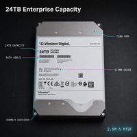 Serveur de stockage SATA 24 To WUH722424ALE604, serveur en rack 2U, serveur de calcul haute performance