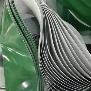 Sabuk konveyor PVC ringan tebal 1.5mm dan tipis antiselip ringan dan tipis sabuk transportasi kargo - Product Image 2