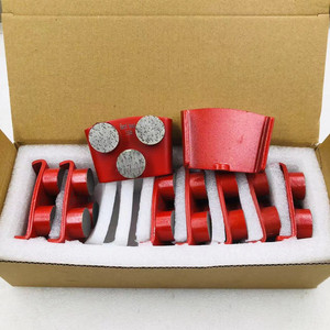 HTC & Husqvarna Mài bê tông công cụ kim cương kim cương Mài giày với đôi hình chữ nhật phân đoạn - Product Image 5