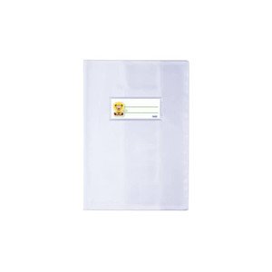 FAVORIT - Copertina in Seta Goffrata MAXI A5 Trasparente - Product Image 1