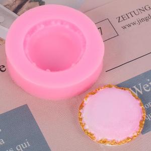 HY – <span class=keywords><strong>Mini</strong></span> <span class=keywords><strong>moule</strong></span> à macaron simple en Silicone, moules de cuisson en forme de <span class=keywords><strong>Hamburger</strong></span> <span class=keywords><strong>pour</strong></span> Fondant - Product Image 3