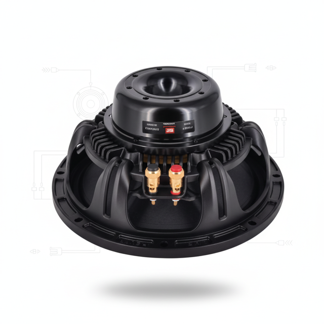 Factory Price 600W 8" Neodymium Magnet 8Ω Mid Bass Speaker 98dB Cast Aluminum Chassis Loudspeaker for Stage Monitor 10ND680