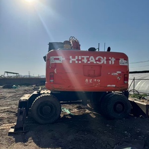 Excavatrice sur chenilles Hitachi ZX210W d'occasion, modèle 2017, poids opérationnel de 21 tonnes, pompe hydraulique et PLC en bon état, à vendre - Product Image 6