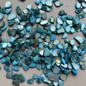 Mảnh vỡ mảnh sỏi móng tay nghệ thuật terrazzo trang trí sân vườn phụ kiện thủ công ngọc trai nghiền nát đầy màu sắc bào ngư vỏ tấm chip - Product Image 3