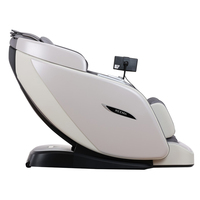 Fauteuil de massage de luxe Zhouqi, mécanisme 3D, corps entier, zéro gravité, commande vocale AI, charge sans fil