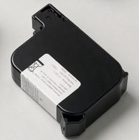 Encre solvant noire compatible DBK651 42 ml pour imprimante portable TIJ industrielle