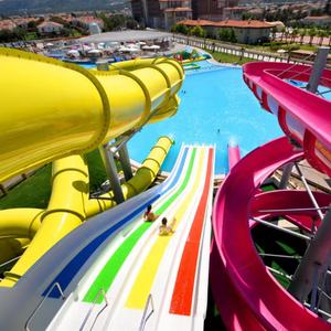 Equipo de Parque Acuático de Alta Calidad para Exteriores, Tobogán de Agua Comercial de Fibra de Vidrio para <span class=keywords><strong>Piscinas</strong></span>, para Niños - Product Image 2