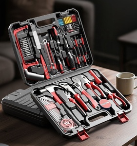 Juego de Herramientas Manuales Alemanas con Caja Rígida, Destornilladores, Llaves Inglesas, Herramientas Multifuncionales para Reparaciones Eléctricas - Product Image 4