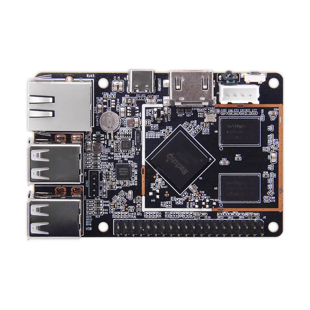 quad-core Cortex-A7 1,2 GHz SOC, das eine Mali-400MP2 GPU-Karte rk3128 Motherboard kleines Android-Motherboard integriert