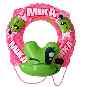 แหวนว่ายน้ำเป่าลมฟลามิงโกสีชมพูดีไซน์ใหม่ - Product Image 3